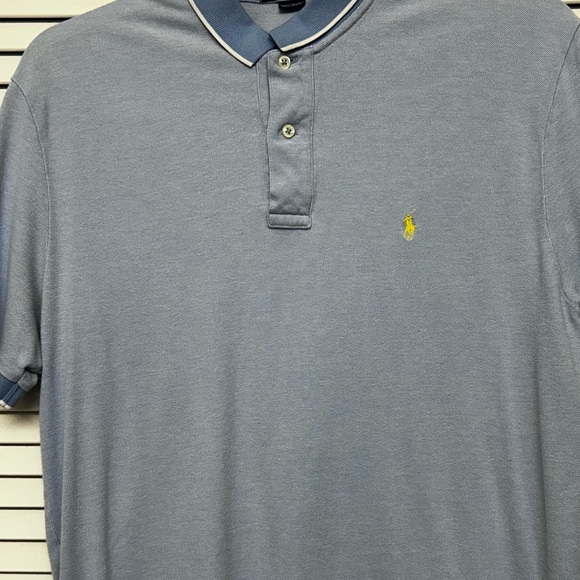 Polo by Ralph Lauren Men’s Large 100% Cotton Light Blue - Picture 3 of 9